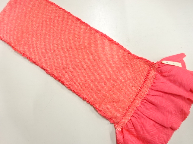 正絹　絞り　帯揚げ